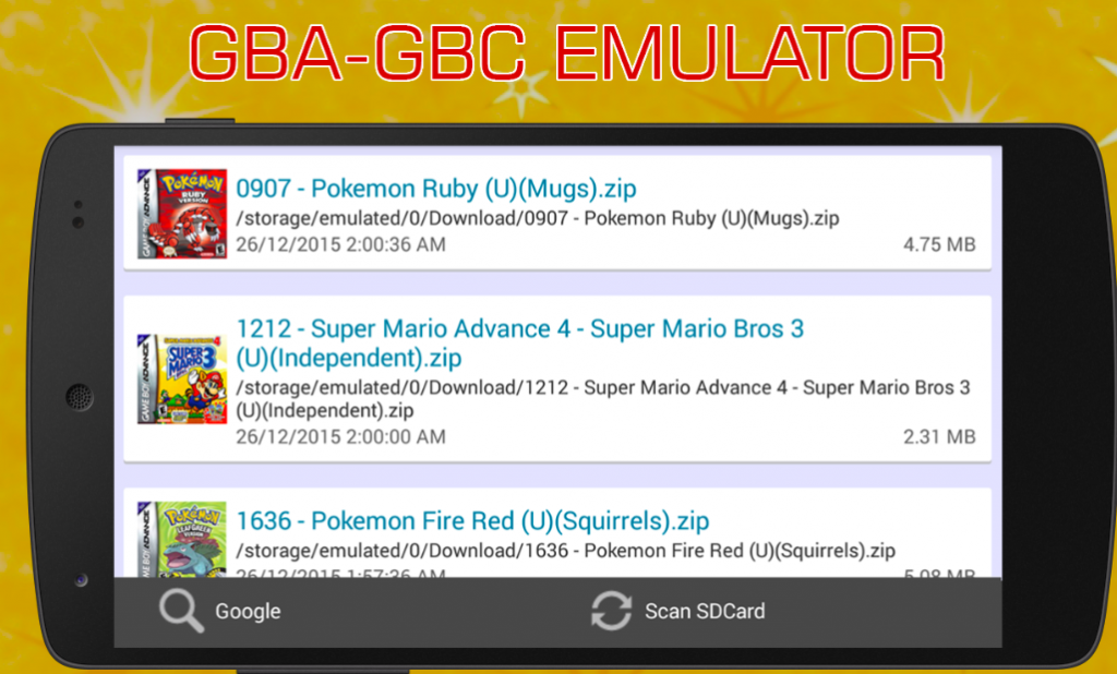VinaBoy Advance - Best GBA Emulator