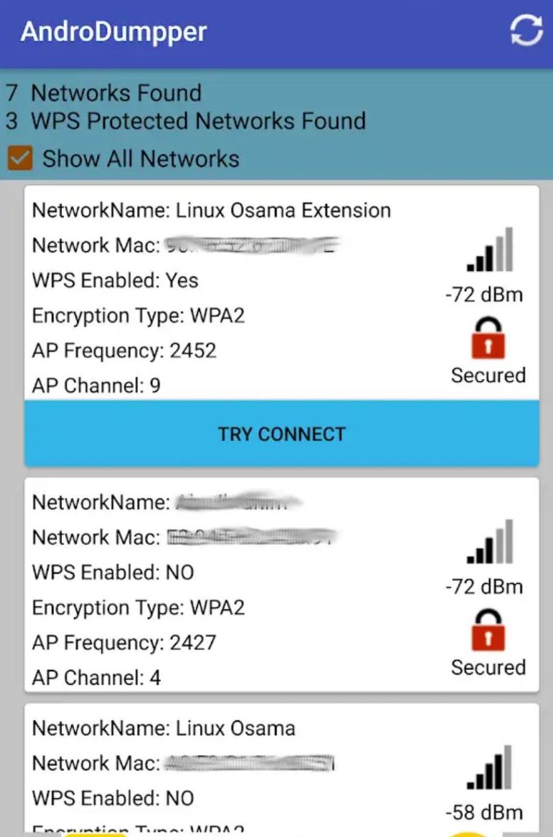 app hack wifi password