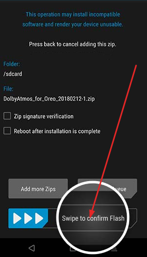 Install Dolby Atmos