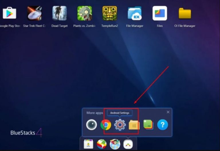 how to transfer files from pc to bluestacks 4