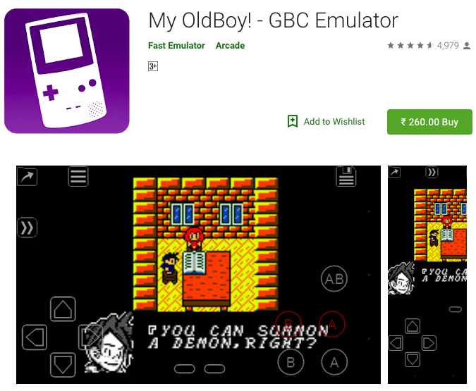 My OldBoy Best GBA Emulator on Android 