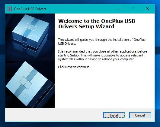 Download and install OnePlus 6 USB drivers on Windows