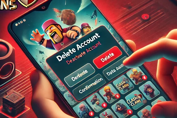 Delete Clash of Clans Account